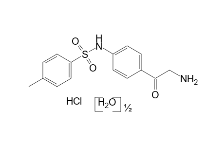 4'-glycyl-p-toluenesulfonanilide, hdrochloride, hemihydrate