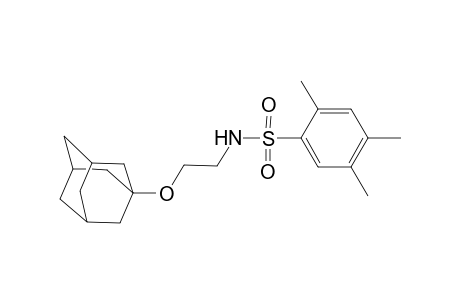 N-[2-(1-adamantyloxy)ethyl]-2,4,5-trimethylbenzenesulfonamide