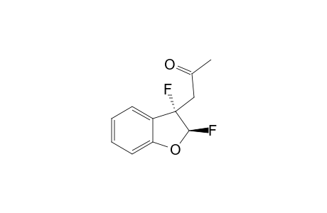 TRANS-1-(2,3-DIFLUORO-2,3-DIHYDRO-3-BENZOFURANYL)-2-PROPANONE