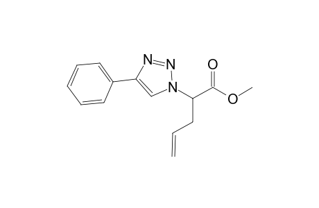 Methyl 2-(4-phenyl-1H-1,2,3-triazol-1-yl)pent-4-enoate