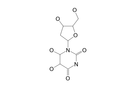 CIS-(5R,6S)-5,6-DIHYDROXY-5,6-DIHYDRO-2'-DEOXYURIDINE
