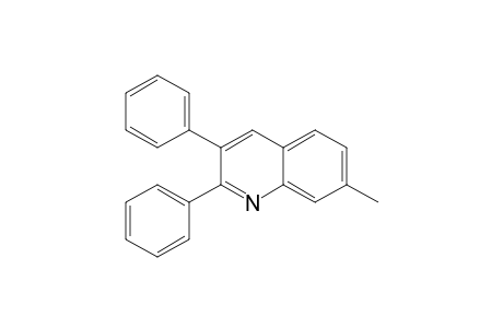 Quinoline, 7-methyl-2,3-diphenyl-