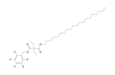 Diethylmalonic acid, eicosyl pentafluorobenzyl ester