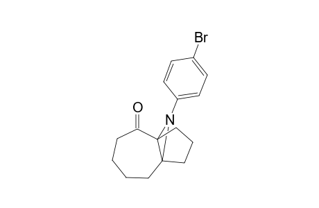 1H,4H-Azulen-3a,8a-imin-4-one, 9-(4-bromophenyl)hexahydro-