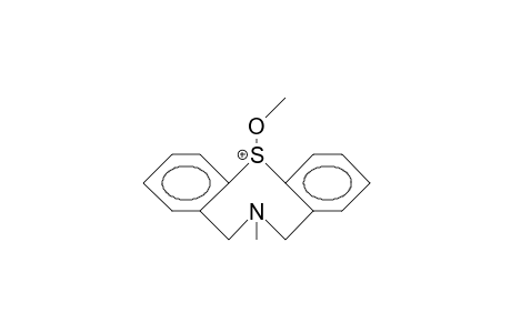 12-Methoxy-6,7-dihydro-6-methyl-5H-dibenzo(B,G)(1,5)-thiazocine cation