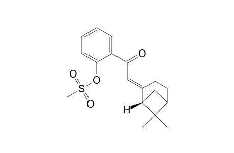 (1R)-2-(6,6-Dimethylbicyclo[3.1.1]hept-2-ylidene)-1-(2-(methanesulfonyloxy)phenyl)ethanone