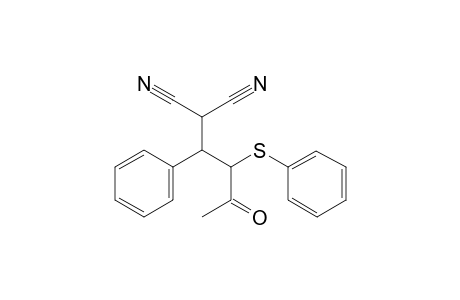 2-CYANO-5-OXO-3-PHENYL-4-(PHENYLTHIO)-HEXANENITRILE
