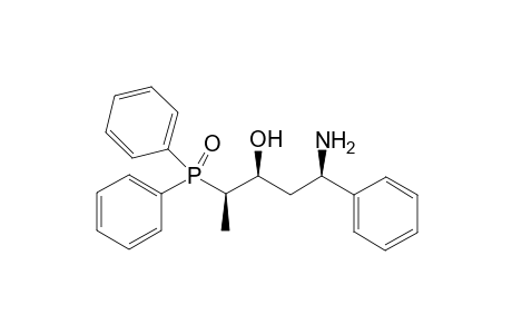(1R*,3S*,4R*) ans (1S*,3S*,4R*)-1-Amino-4-diphenylphosphinoyl-1-phenylpentan-3-ol