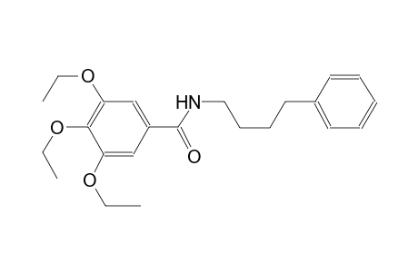 benzamide, 3,4,5-triethoxy-N-(4-phenylbutyl)-