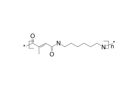 Poly(hexamethylenemesaconamide)