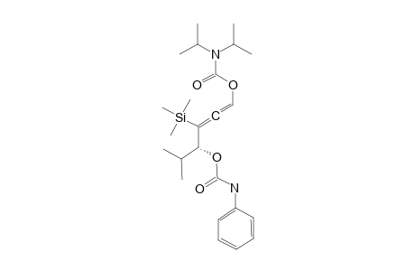 (AR,R)-PHENYLCARBAMIC-ACID-4-(N,N-DIISOPROPYLCARBAMOYLOXY)-1-(1-METHYLETHYL)-2-(TRIMETHYLSILYL)-BUTA-2,3-DIENYLESTER