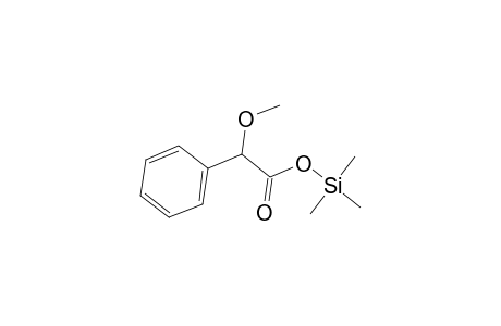 Benzeneacetic acid, .alpha.-methoxy-, trimethylsilyl ester