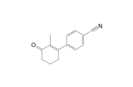 4-(2-Methyl-3-oxocyclohex-1-enyl)benzonitrile