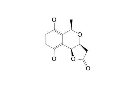 (3AS,5R,9BS)-6,9-DIHYDROXY-5-METHYL-3,3A,5,9B-TETRAHYDRO-2H-FURO-[3,2-C]-ISOCHROMEN-2-ONE