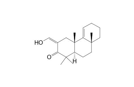 (3Z,4aS,8aR,10aR)-3-(hydroxymethylene)-1,1,4a,8a-tetramethyl-6,7,8,9,10,10a-hexahydro-4H-phenanthren-2-one