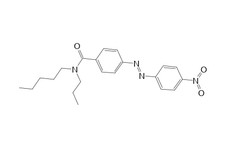Benzamide, 4-[(4-nitrophenyl)azo]-N-pentyl-N-propyl-