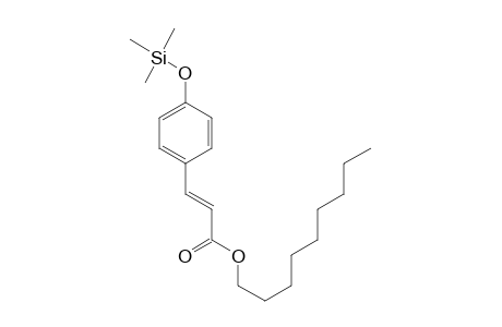 Nonyl (E)-p-coumarate, mono-TMS