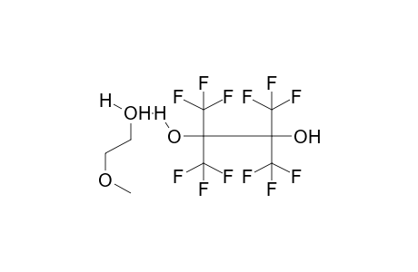 PERFLUOROPINACON - 1-METHOXY-2-HYDROXYETHANE COMPLEX