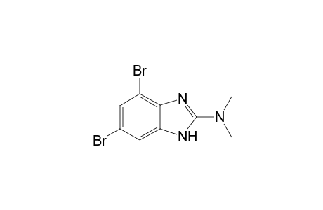 4,6-Dibromo-N,N-diimethyl-1H-benzimidazole-2-amine