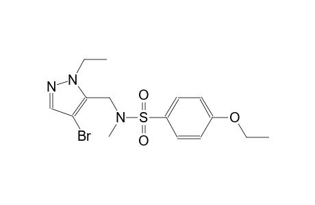 benzenesulfonamide, N-[(4-bromo-1-ethyl-1H-pyrazol-5-yl)methyl]-4-ethoxy-N-methyl-