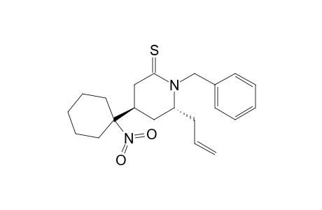trans-6-Allyl-1-benzyl-4-(1-nitrocyclohexyl)piperidine-2-thione