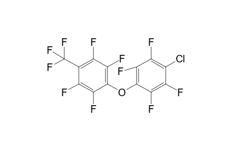 1-Chloro-2,3,5,6-tetrafluoro-4-(2,3,5,6-tetrafluoro-4-(trifluoromethyl)phenoxy)benzene