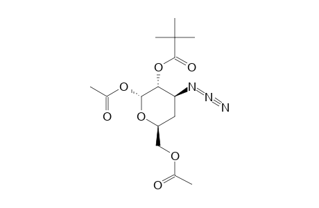3-AZIDO-1,6-DI-O-ACETYL-3,4-DIDEOXY-2-O-(2,2-DIMETHYLPROPIONYL)-ALPHA-D-GLUCOPYRANOSE