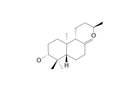 (-)-(13S)-14,15-DINORLABD-8(17)-ENE-3,13-DIOL