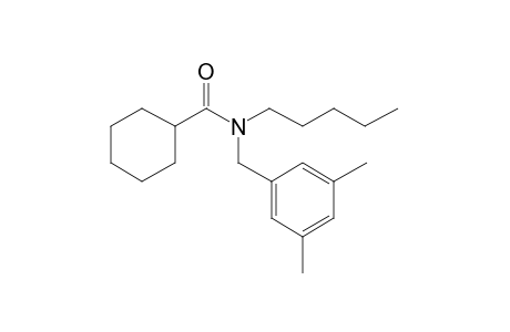 Cyclohexanecarboxamide, N-(3,5-dimethylbenzyl)-N-pentyl-