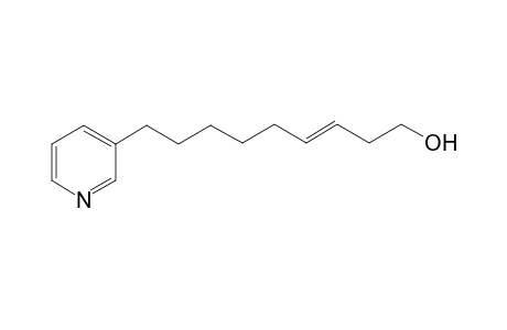 (E)-9-(3-pyridinyl)-3-nonen-1-ol