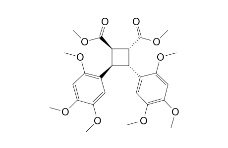 Dimethyl t-3,c-4-di(2,4,5-trimethoxyphenyl)cyclobutane-r-1,t-2-dicarboxylate