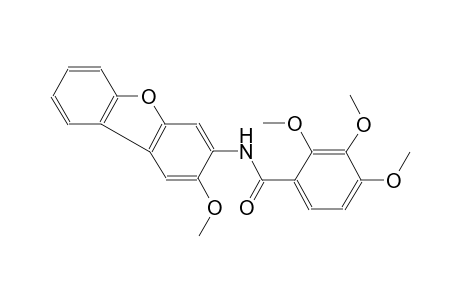 benzamide, 2,3,4-trimethoxy-N-(2-methoxydibenzo[b,d]furan-3-yl)-