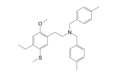 2C-5-TOET N,N-bis(4-methylbenzyl)