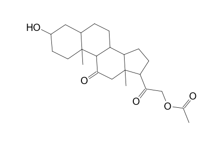 3-Hydroxy-11,20-dioxopregnan-21-yl acetate