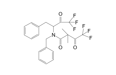 N-Benzyl-N-[3-(1,1,1-trifluoro-2-oxo-4-phenyl)butyl]-4,4,4-trifluoro-2,2-dimethyl-3-oxobutyramide