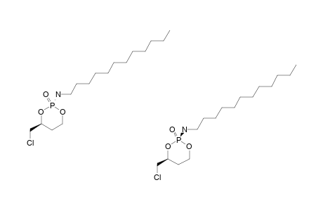 TRANS/CIS-2-DODECYLAMINO-2-OXO-4-CHLOROMETHYL-1,3,2-DIOXAPHOSPHORINANE