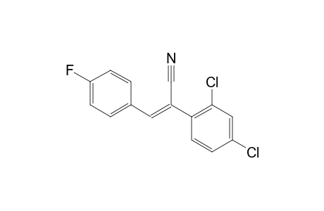 E-alpha-(2,4-Dichlorophenyl)-4-fluorocinnamonitrile