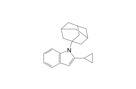 1-(1-Adamantyl)-2-cyclopropyl-1H-indole