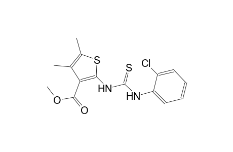 methyl 2-{[(2-chloroanilino)carbothioyl]amino}-4,5-dimethyl-3-thiophenecarboxylate