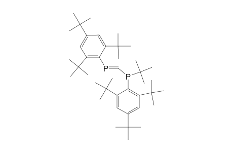 tert-butyl-(2,4,6-tritert-butylphenyl)-[(2,4,6-tritert-butylphenyl)phosphanylidenemethyl]phosphane