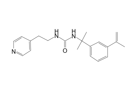 1-[1-(3-isopropenyl-phenyl)-1-methyl-ethyl]-3-(2-pyridin-4-yl-ethyl)-urea