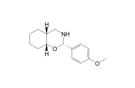 (2S,4aR,8aR)-2-(4-methoxyphenyl)octahydro-2H-benzo[e][1,3]oxazine