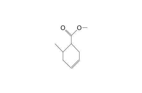 3-Cyclohexene-1-carboxylic acid, 6-methyl-, methyl ester