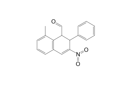 8-Methyl-3-nitro-2-phenyl-1,2-dihydronaphthalene-1-carbaldehyde