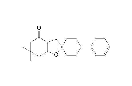 Spiro[6,6-Dimethyl-2,3,4,5,6,7-hexahydro-1-benzofuran-4-one-2,1'-(4'-phenylcyclohexane]