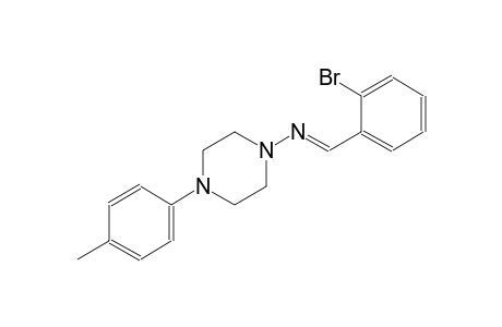 1-piperazinamine, N-[(E)-(2-bromophenyl)methylidene]-4-(4-methylphenyl)-