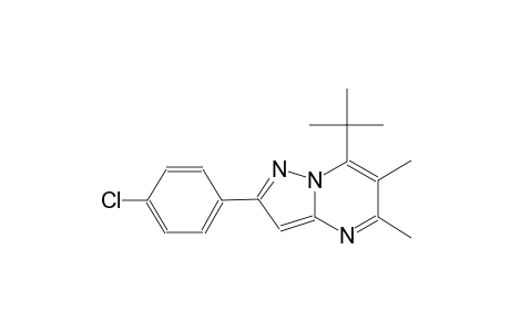 7-tert-butyl-2-(4-chlorophenyl)-5,6-dimethylpyrazolo[1,5-a]pyrimidine
