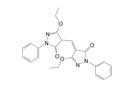 3H-pyrazol-3-one, 4,4'-methylidynebis[5-ethoxy-2,4-dihydro-2-phenyl-