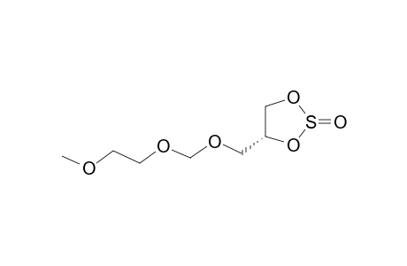 (2R,4S)-4-(2-METHOXYETHOXYMETHOXYMETHYL)-1,3,2-DIOXATHIOLANE-2-OXIDE;MAJOR-ISOMER