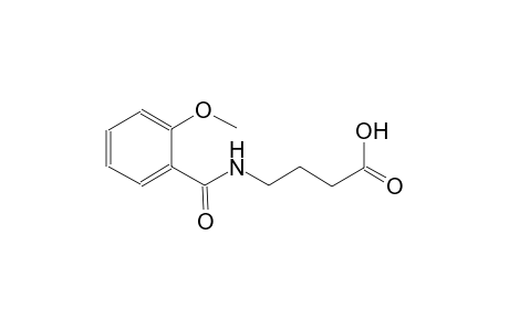 4-[(2-methoxybenzoyl)amino]butanoic acid